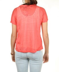 Pepe Jeans dámske oranžové tričko Angelina - S (179CORA)
