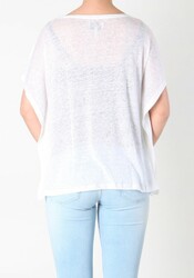 Pepe Jeans dámske biele tričko Calder - XS (800WHIT)