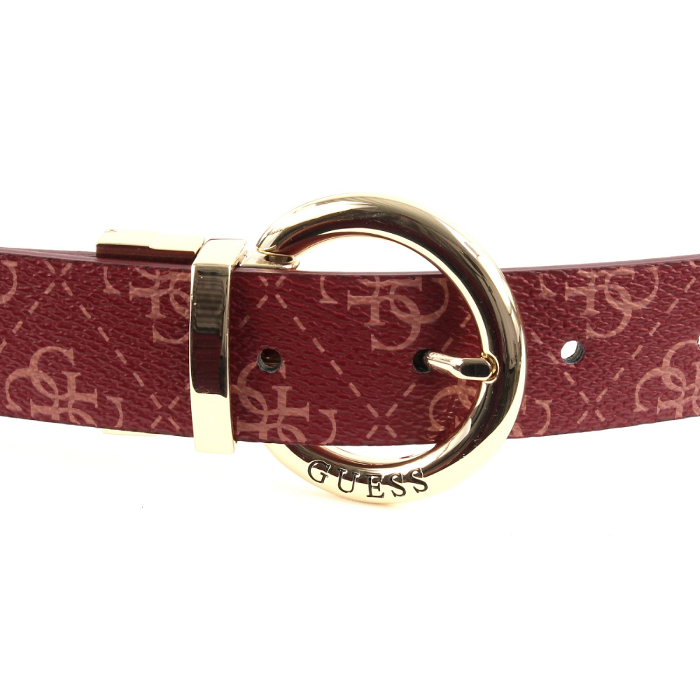 detail Guess dámsky obojstranný opasok