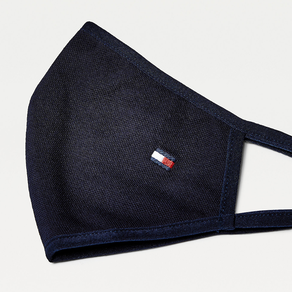 detail Tommy Hilfiger pánske tmavomodré rúško