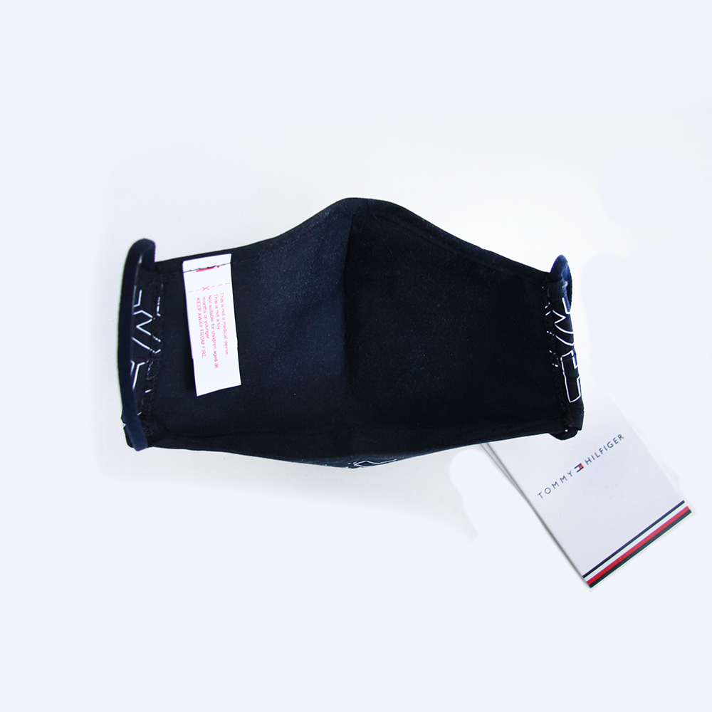 detail Tommy Hilfiger dámske tmavomodré rúško