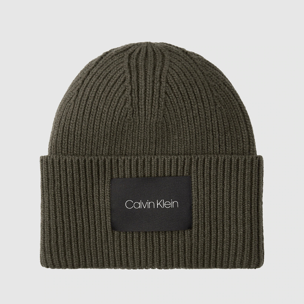 detail Calvin Klein pánska zelená čiapka
