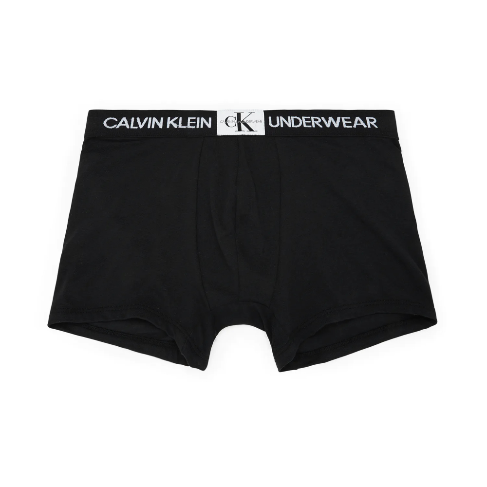 detail Calvin Klein pánske čierne boxerky