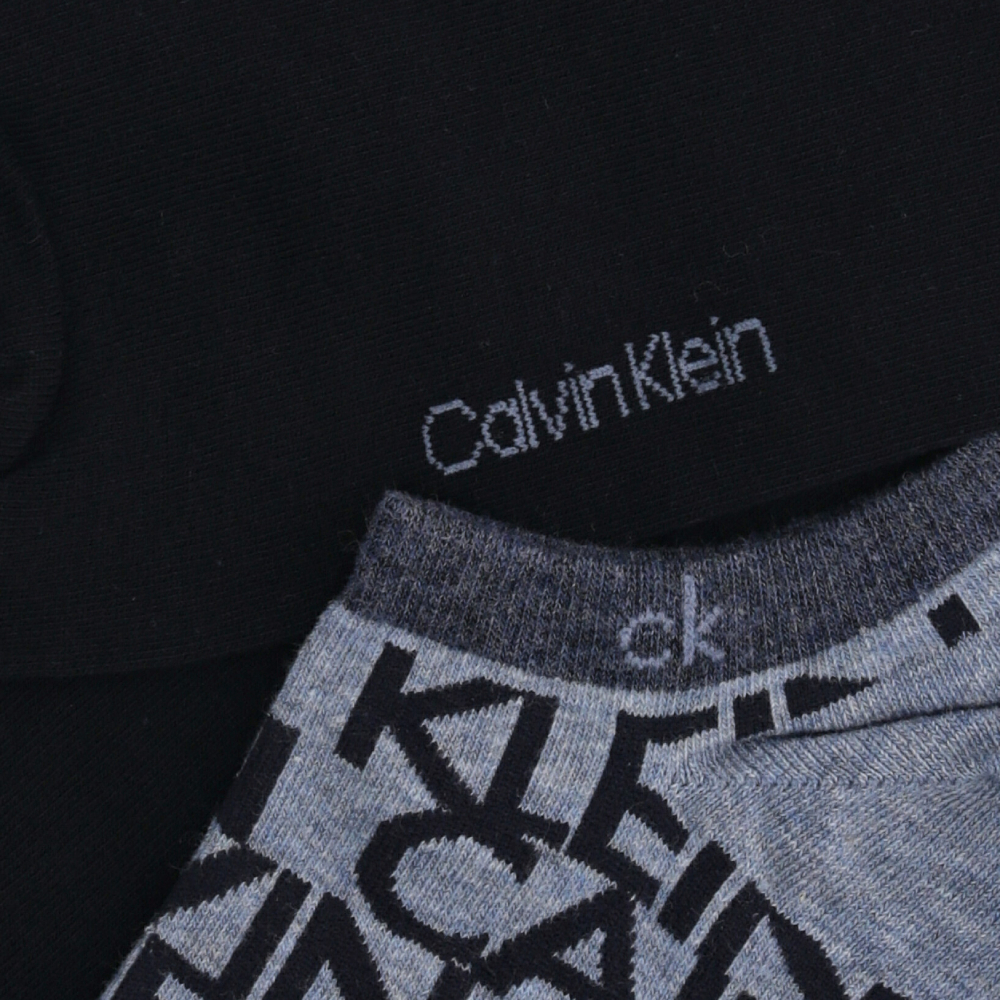 detail Calvin Klein pánske ponožky 2 pack
