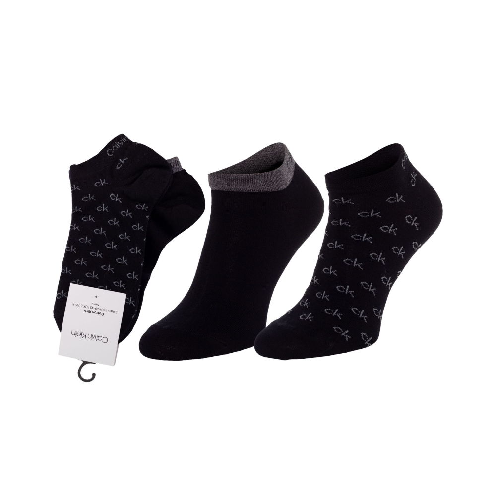 detail Calvin Klein pánske ponožky 2pack