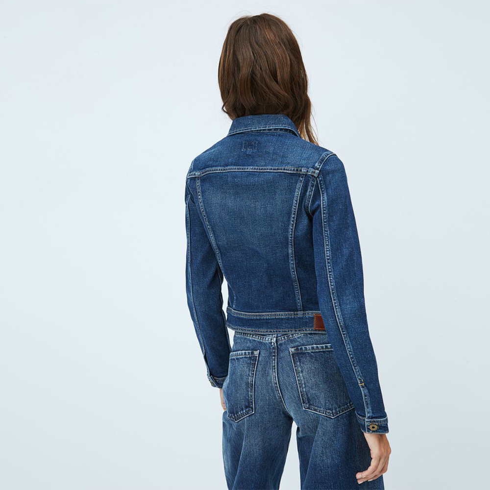 detail Pepe Jeans dámska džínsová bunda