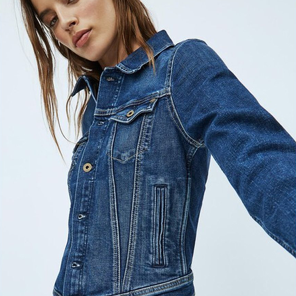 detail Pepe Jeans dámska džínsová bunda