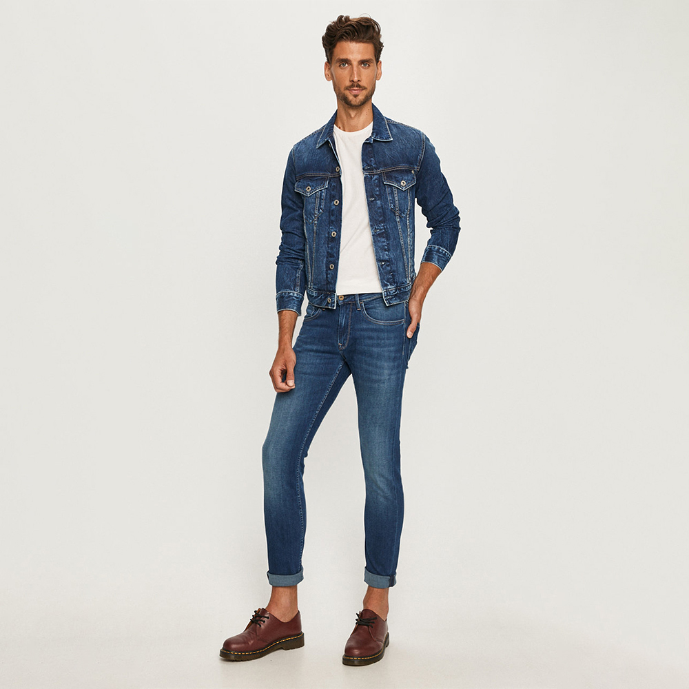 detail Pepe Jeans pánska džínsová bunda