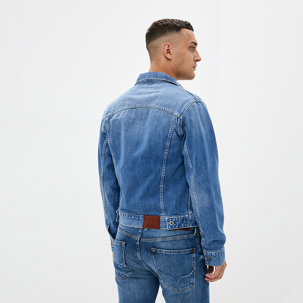 detail Pepe Jeans pánska džínsová bunda