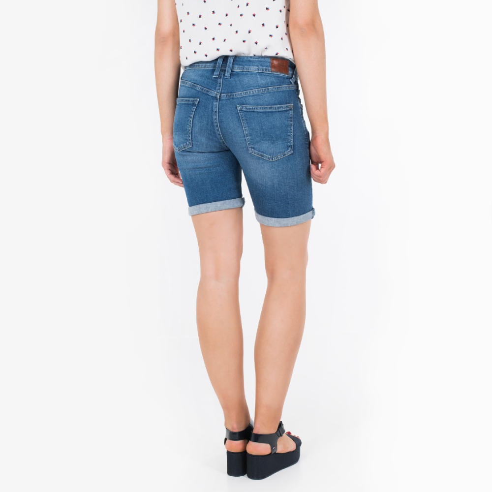 detail Pepe Jeans dámske džínsové šortky Poppy