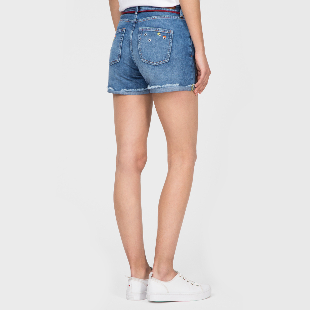 detail Pepe Jeans dámske džínsové šortky Sparks