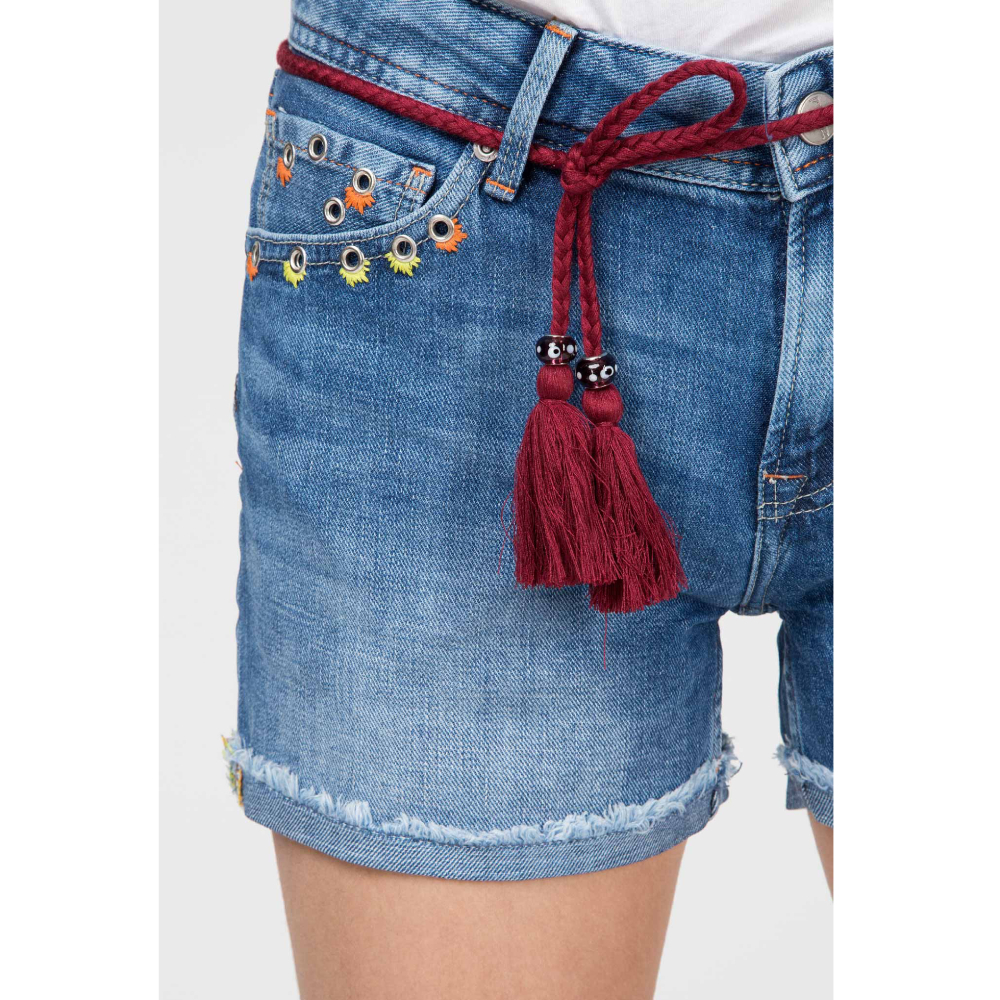 detail Pepe Jeans dámske džínsové šortky Sparks