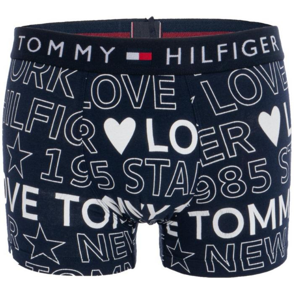 detail Tommy Hilfiger pánske tmavomodré boxerky