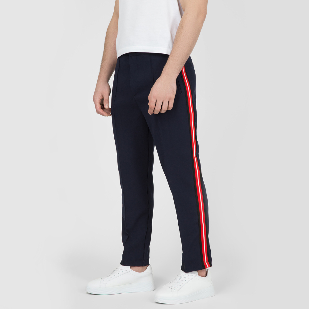 detail Pepe Jeans pánske tmavomodré nohavice Bob