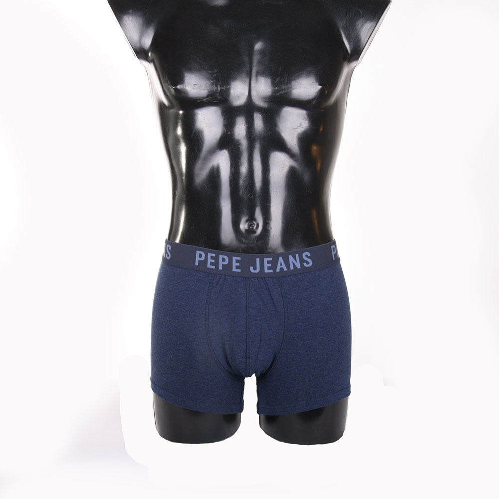 detail Pepe Jeans pánské modré boxerky Dillon 2 pack