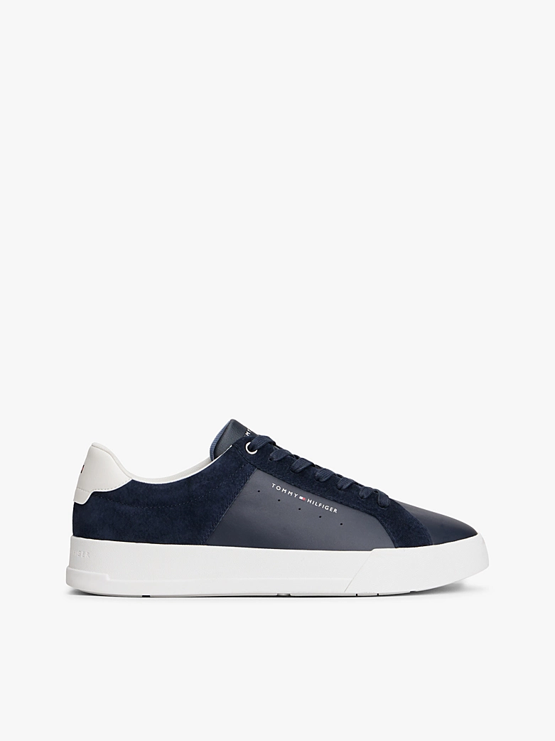 detail Tommy Hilfiger pánske tmavo modré tenisky