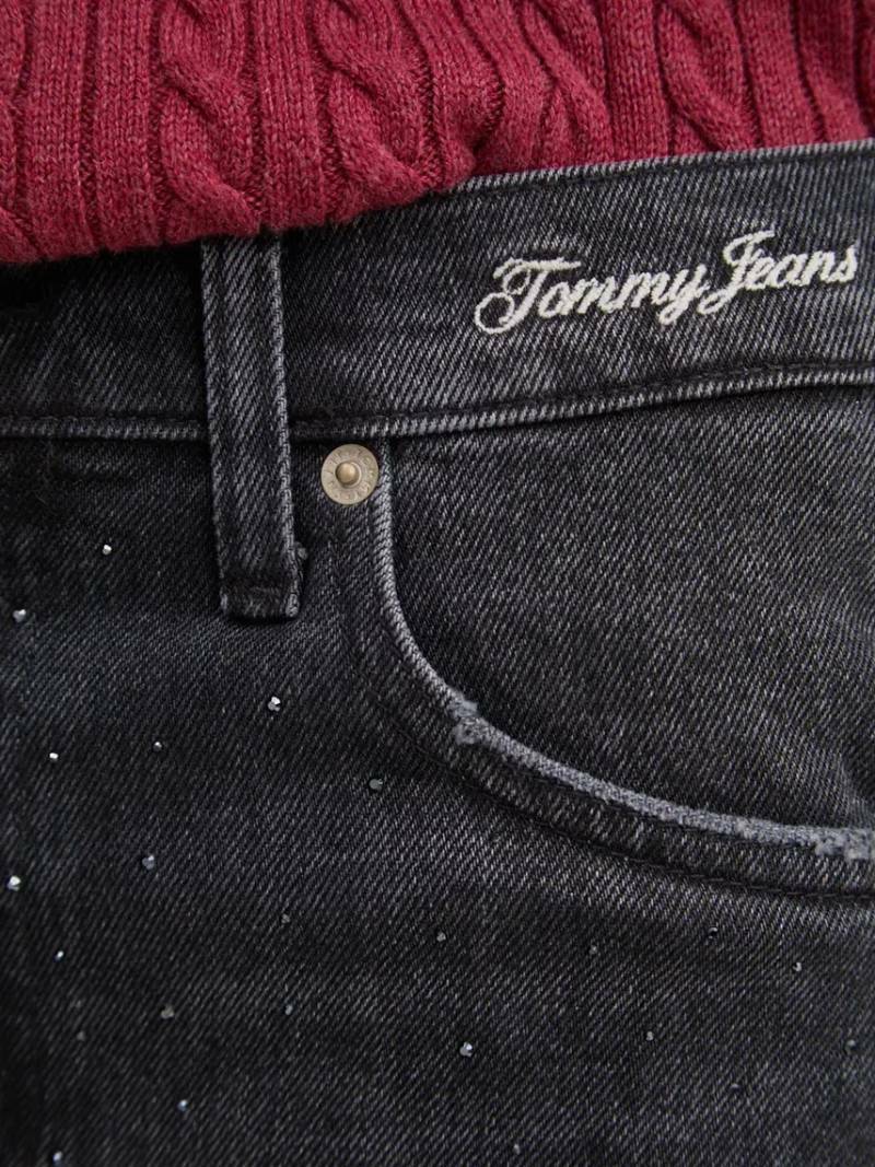 detail Tommy Jeans dámska džínsová sukňa 