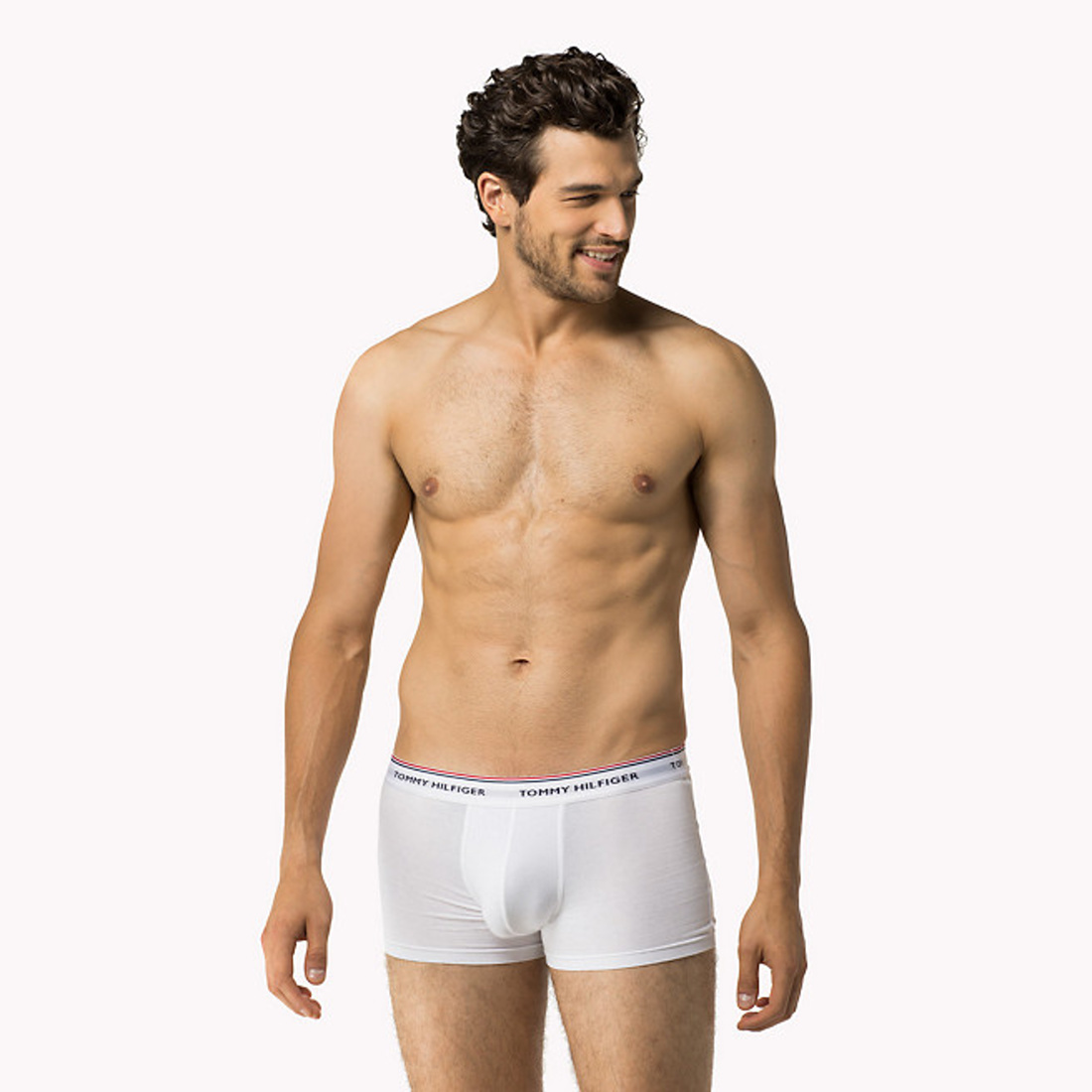 detail Tommy Hilfiger sada pánskych bielych boxeriek