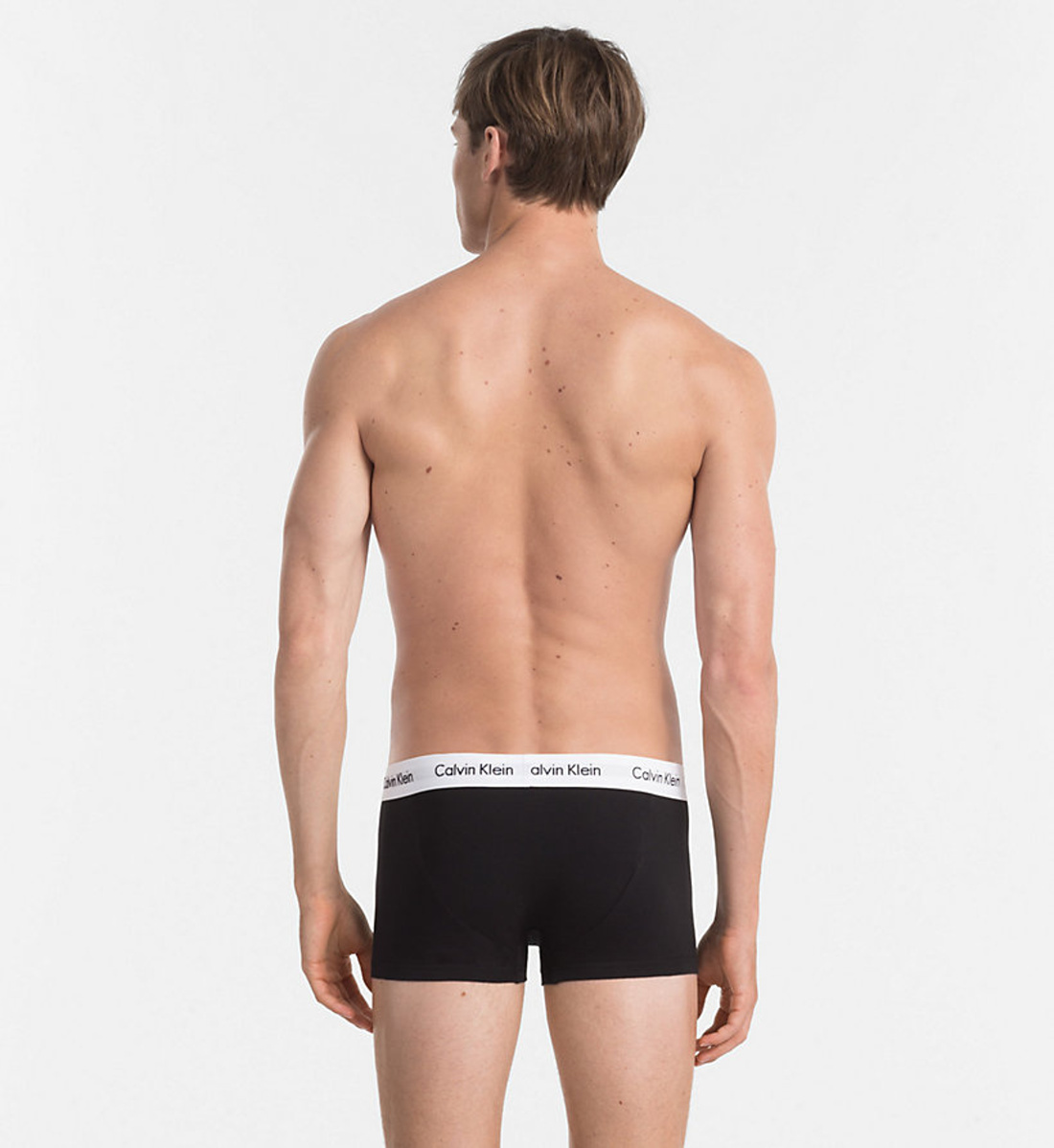 detail Calvin Klein sada pánskych čiernych boxeriek vo veľ. XS