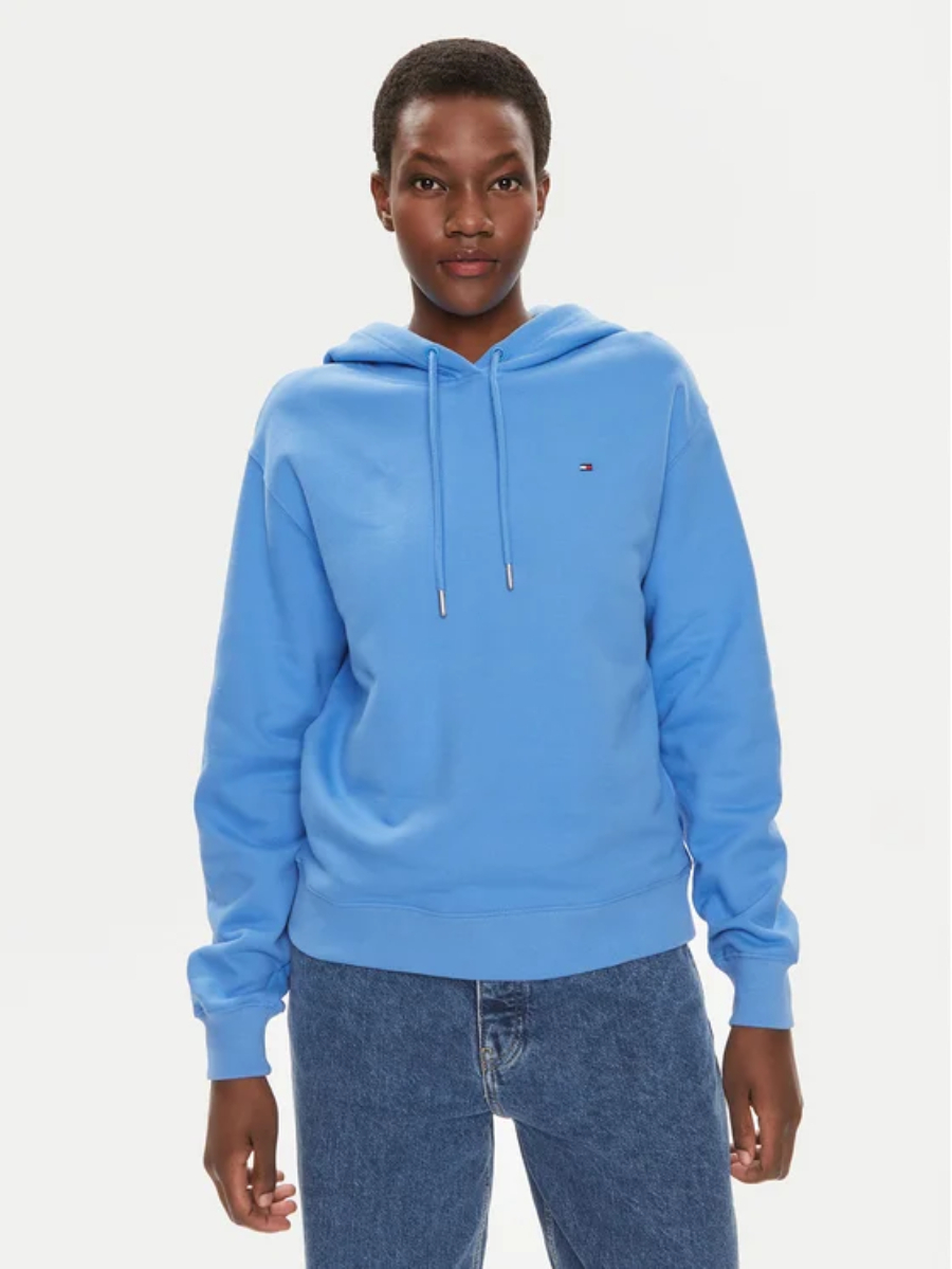 detail Tommy Hilfiger dámska modrá mikina