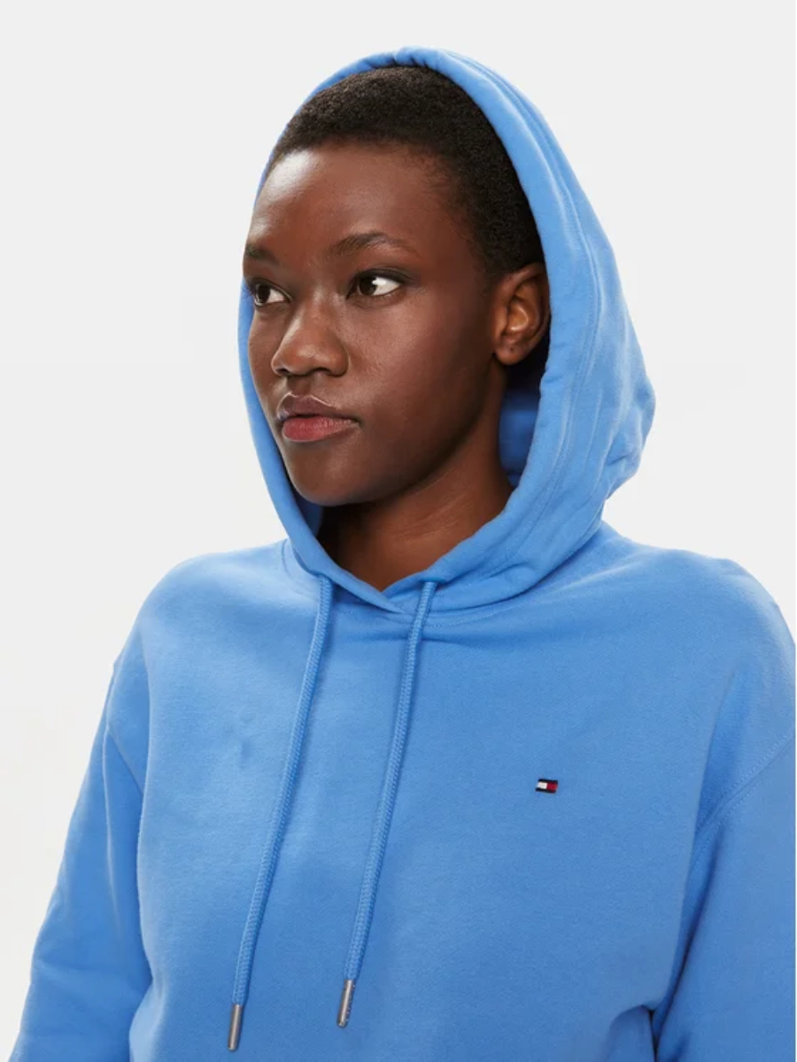 detail Tommy Hilfiger dámska modrá mikina