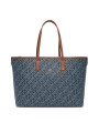 detail Tommy Hilfiger dámska modrá kabelka Tote