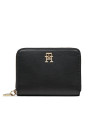 detail Tommy Hilfiger dámska čierna peňaženka