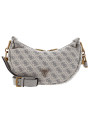 detail Guess dámska béžovošedá crossbody kabelka