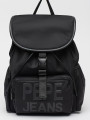 detail Pepe Jeans dámsky čierny batoh