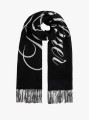 detail TOMMY SCRIPT LOGO SCARF