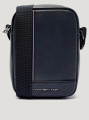 detail Tommy Hilfiger pánska tmavo modrá taška 
