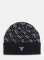 detail Guess pánska čierna čiapka