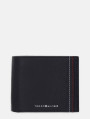 detail Tommy Hilfiger pánska čierna peňaženka