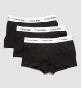 detail Calvin Klein sada pánskych čiernych boxeriek vo veľ. XS