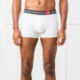 detail Calvin Klein pánske biele boxerky