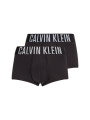 detail Calvin Klein pánske čierne boxerky 2 pack