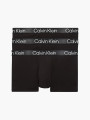 detail Calvin Klein pánske čierne boxerky 3 pack