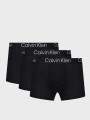 detail Calvin Klein pánske čierne boxerky 3pack