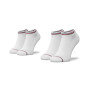 detail Tommy Hilfiger pánske biele členkové ponožky 2 pack