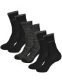 detail Calvin Klein dámske čierne ponožky 3 pack