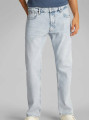 detail Calvin Klein pánske svetlo modré džínsy