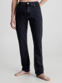 detail Calvin Klein pánske čierne džínsy AUTHENTIC STRAIGHT