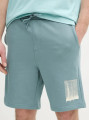 detail Calvin Klein pánske tyrkysové šortky