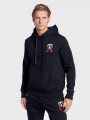 detail Tommy Hilfiger pánska tmavo modrá mikina