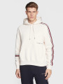 detail Tommy Hilfiger pánska krémová mikina