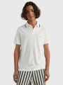 detail Tommy Hilfiger pánske biele polo tričko