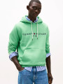 detail Tommy Hilfiger pánska zelená mikina Logo