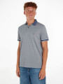 detail Tommy Hilfiger pánske modré polotričko