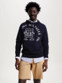 detail Tommy Hilfiger pánská tmavě modrá mikina Monogram roundel