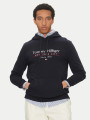 detail Tommy Hilfiger pánska tmavo modrá mikina